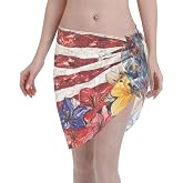 Mshutbna Beach Sarong Bathing Suit Wrap Skirt Sheer Bikini Swimsuit Cover Ups for Swimwear