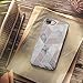 LUMARKE iPhone 8 Plus Case,iPhone 7 Plus Case,Geometric Grey Marble Designs for Girls Women Men,Soft TPU Silicone Cover Slim-fit Protective Phone Case for Apple iPhone 7 Plus/iPhone 8 Plus