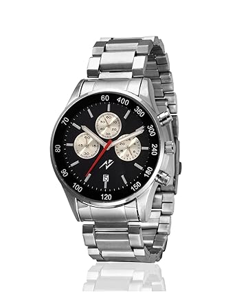 Invicta Mens 25900 Venom Quartz Chronograph Black Dial Watch Black/Gun Metal