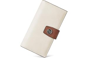 BOSTANTEN Womens Leather Wallets RFID Blocking Large Capacity Trifold Card Holder Ladies Phone Clutch
