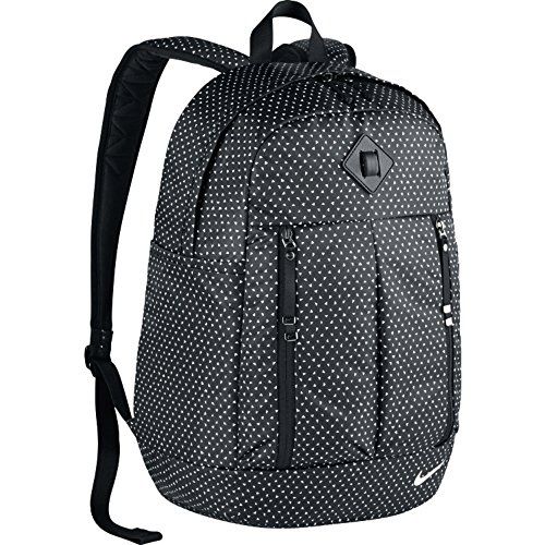 Women s Nike Auralux Backpack school bag 19"H x 13"W x 7"D black