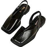 Clolinde Women's Fashion Pumps - Square Toe, Chunky Heel, All-Season Comfort Shoes, Everyday Stylish Wear