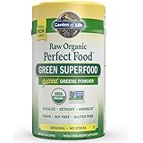 Garden of Life Vegan Green Superfood Powder - Raw Organic Perfect Whole Food Dietary Supplement, Original, 7.4oz (209g) Powder