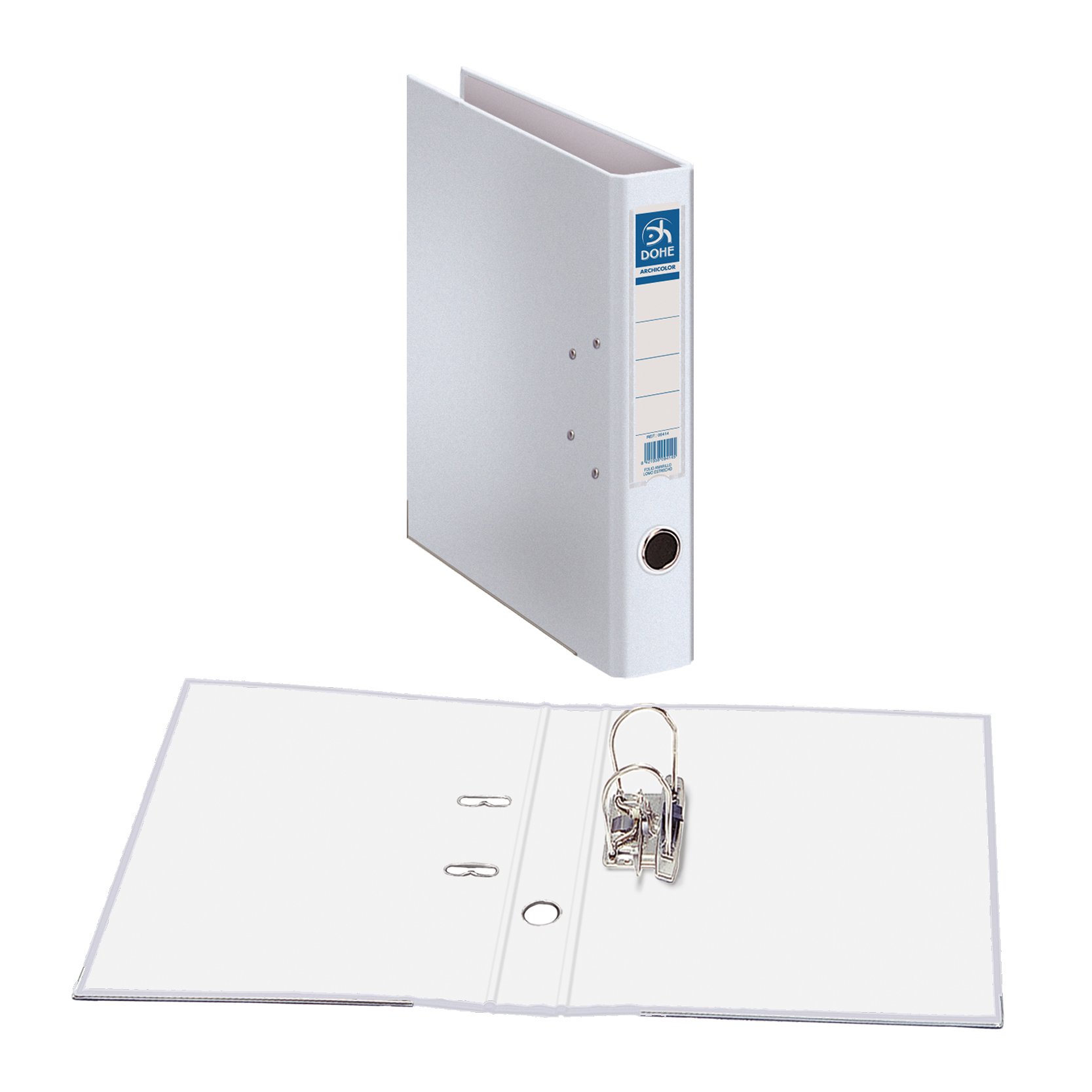 Dohe Archicolor – A4 Folder, Narrow Spine, White