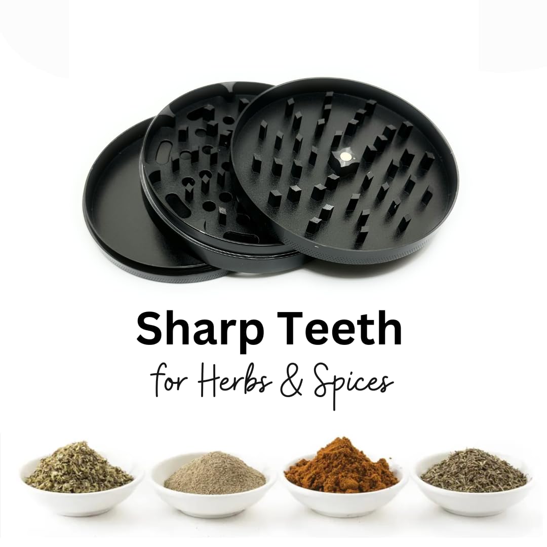 4 inch grinder for herbs and spices. Low Profile 1