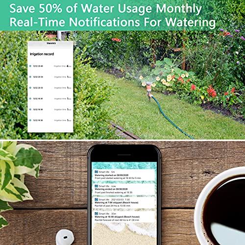 IRRIGOLD WiFi Water Timer Smart Sprinkler Controller with Auto