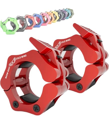 CAPITAL SPORTS - Paire De Serrages Rapides Pour Haltères (diamètre 5 Cm) - Sécurité Anti-glisse - Levier Large