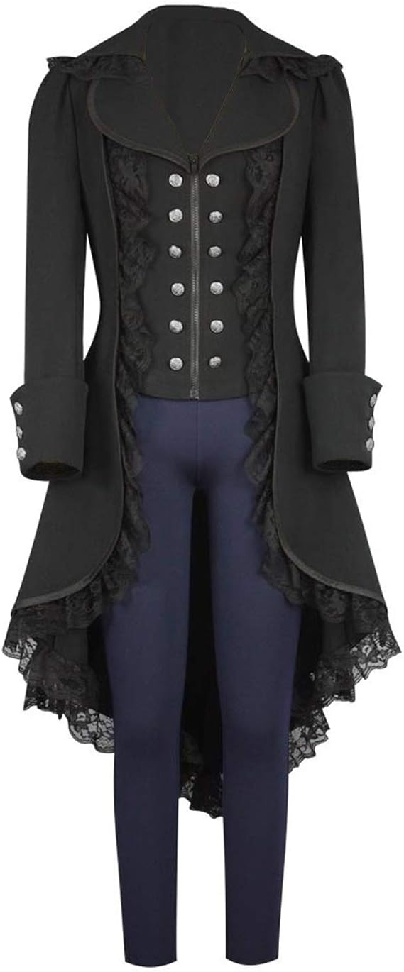 Women's Tuxedo Gothic Tailcoat Jacket