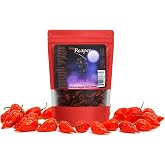 Wicked Reaper Carolina Reaper Chili Peppers, Whole Dried, 10 + 2 Free