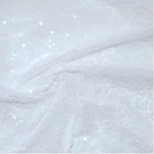white sequin