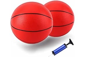 TNELTUEB Mini Basketball Replacement 8.5 Inch Pool Basketballs Ball Hoop Indoor Outdoor Toy, Fits All Standard Swimming Pool Basketball Hoop Pool Game Toy Water Games