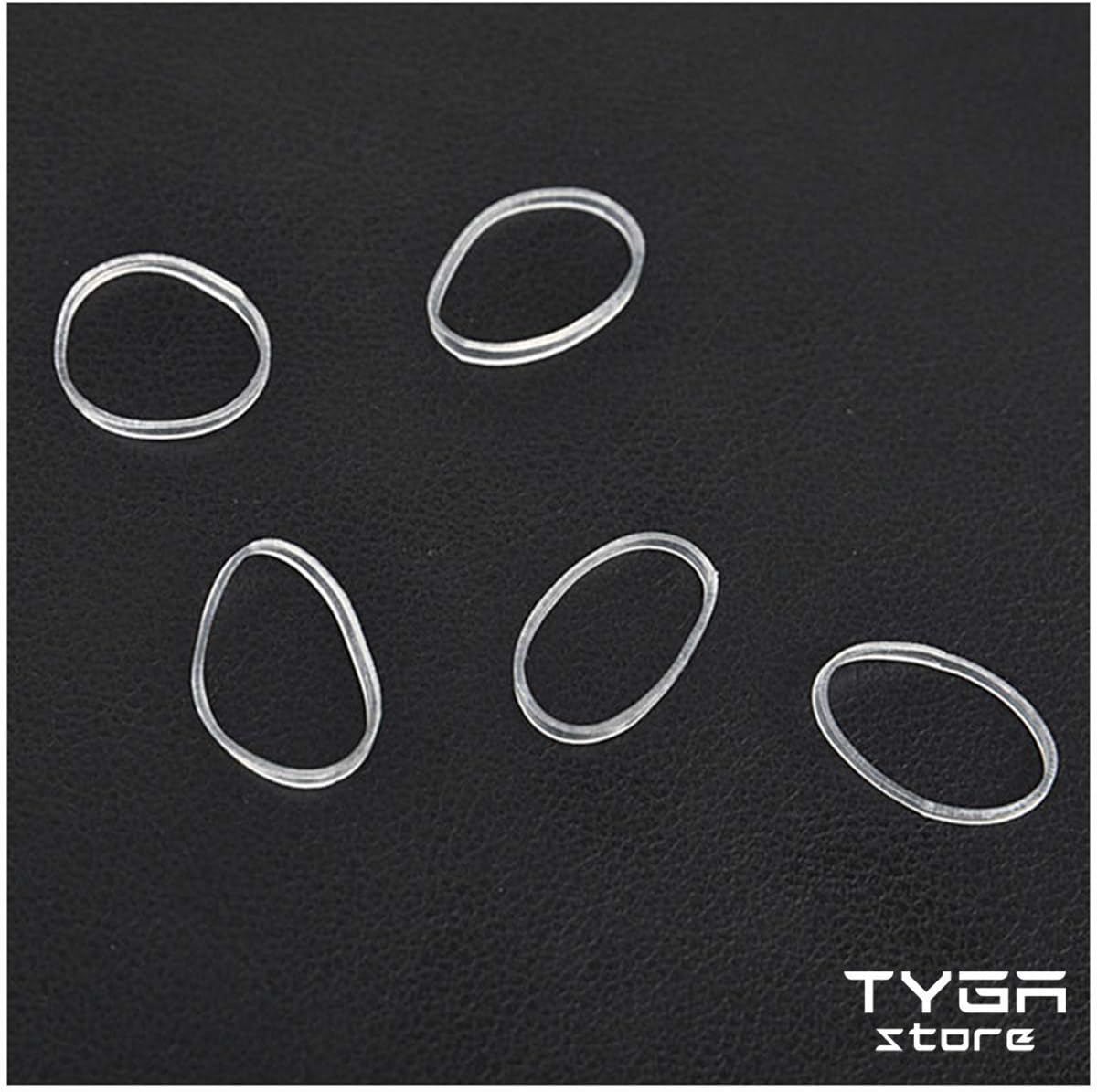TYGA Store Pack of 1000 Mini Rubber Bands Soft Elastic Bands for Kids Hair Braids Ponytail Hair - Image 5