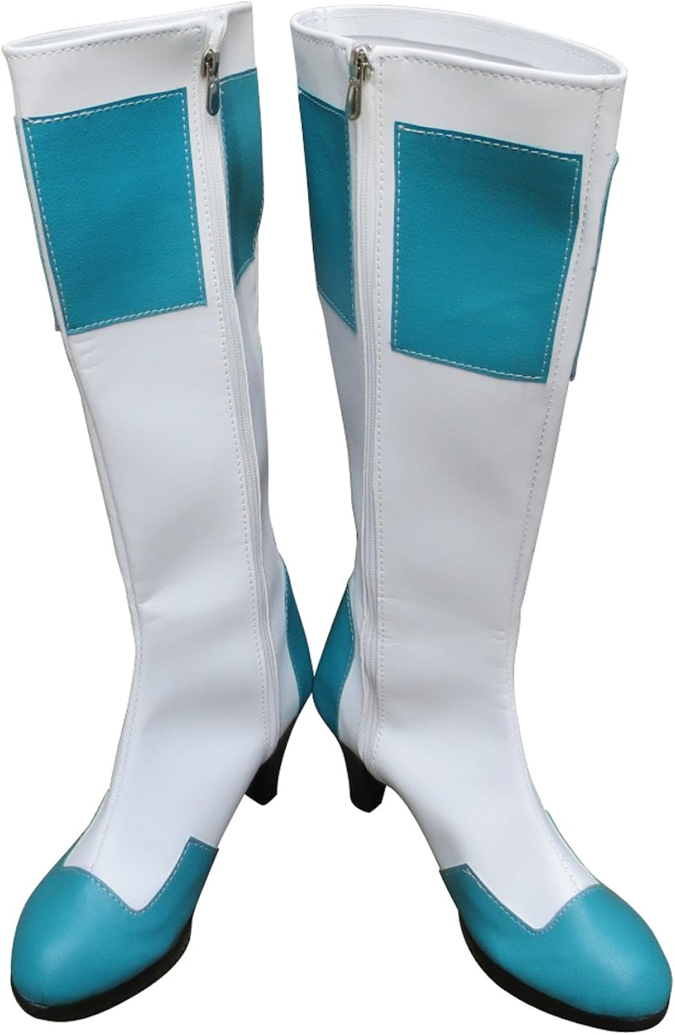 Psalms of Planets Eureka White Blue Long Halloween Cosplay Shoes Boots