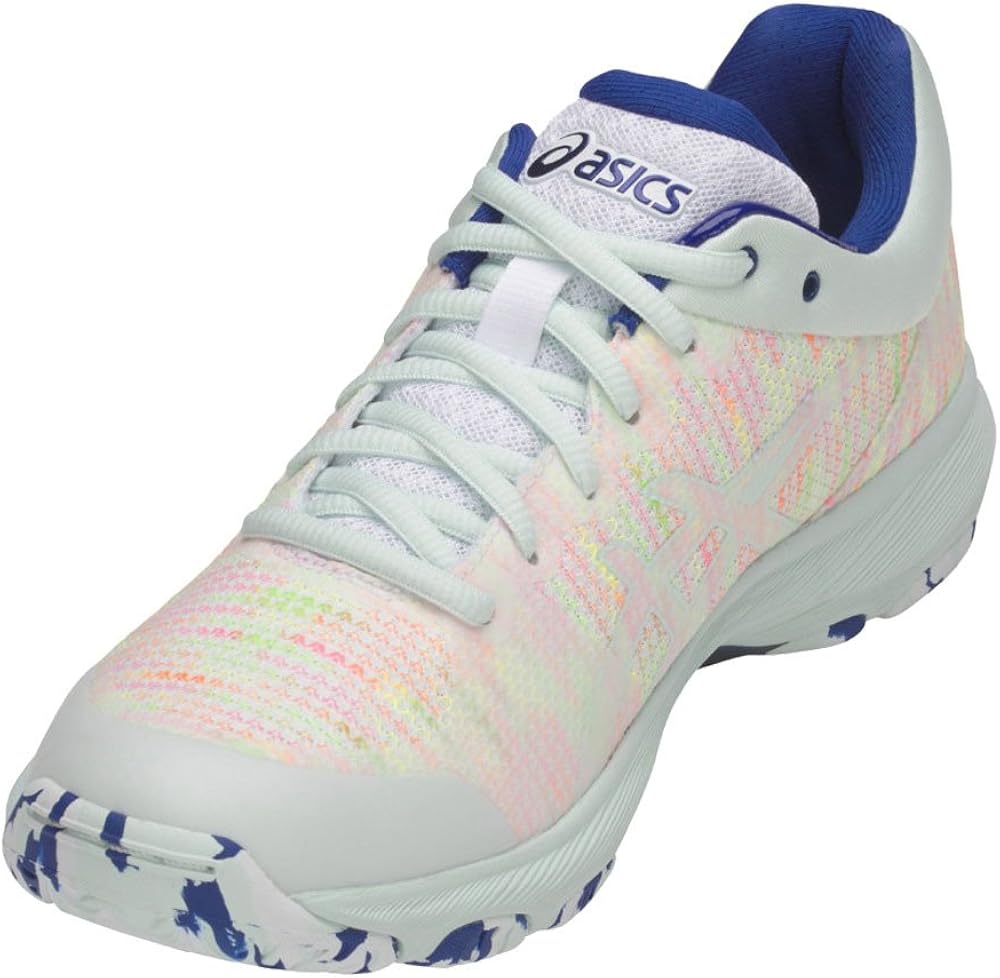 asics gel professional 14 ff white netball trainers