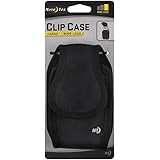 Nite Ize Clip Case Cargo Phone Holster - Protective, Clippable Phone Holder For Your Belt Or Waistband - Wide Load - Black