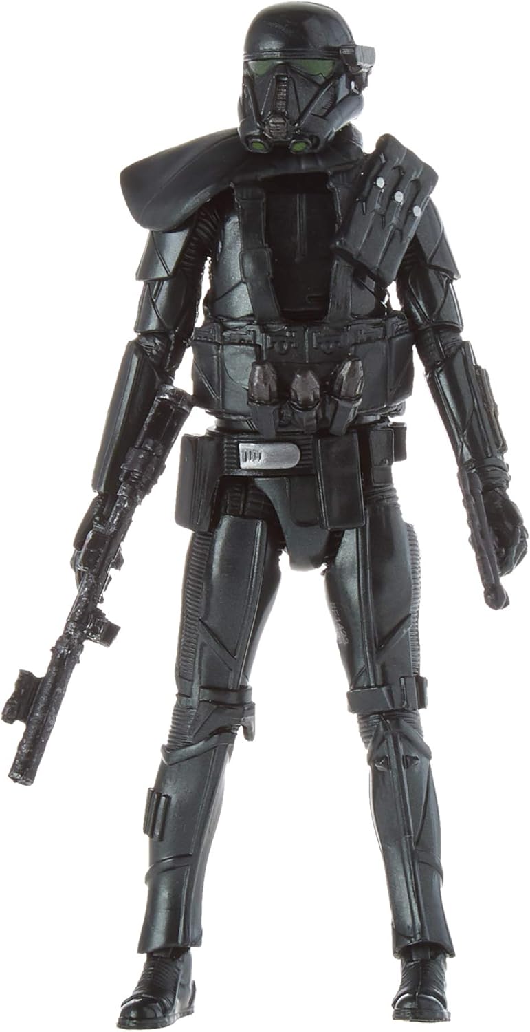 Star Wars - Juguete de Imperial Death Trooper de la Colección Carbonizada de The Vintage Collection, Figura de 9.5 cm de The Mandalorian, a Partir de 4 Años, F14235L0