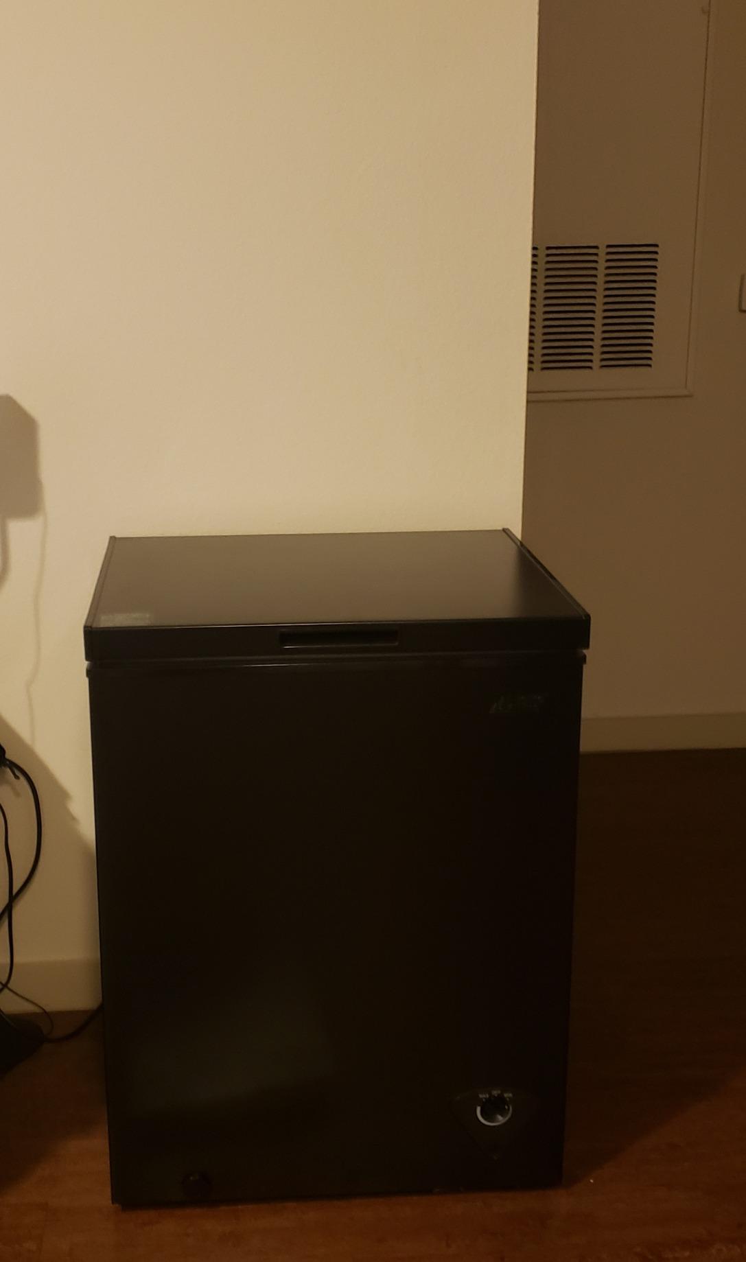 40/mo Finance Arctic King Chest Freezer, Black (5 cu ft, Black) Buy Now, Pay Later