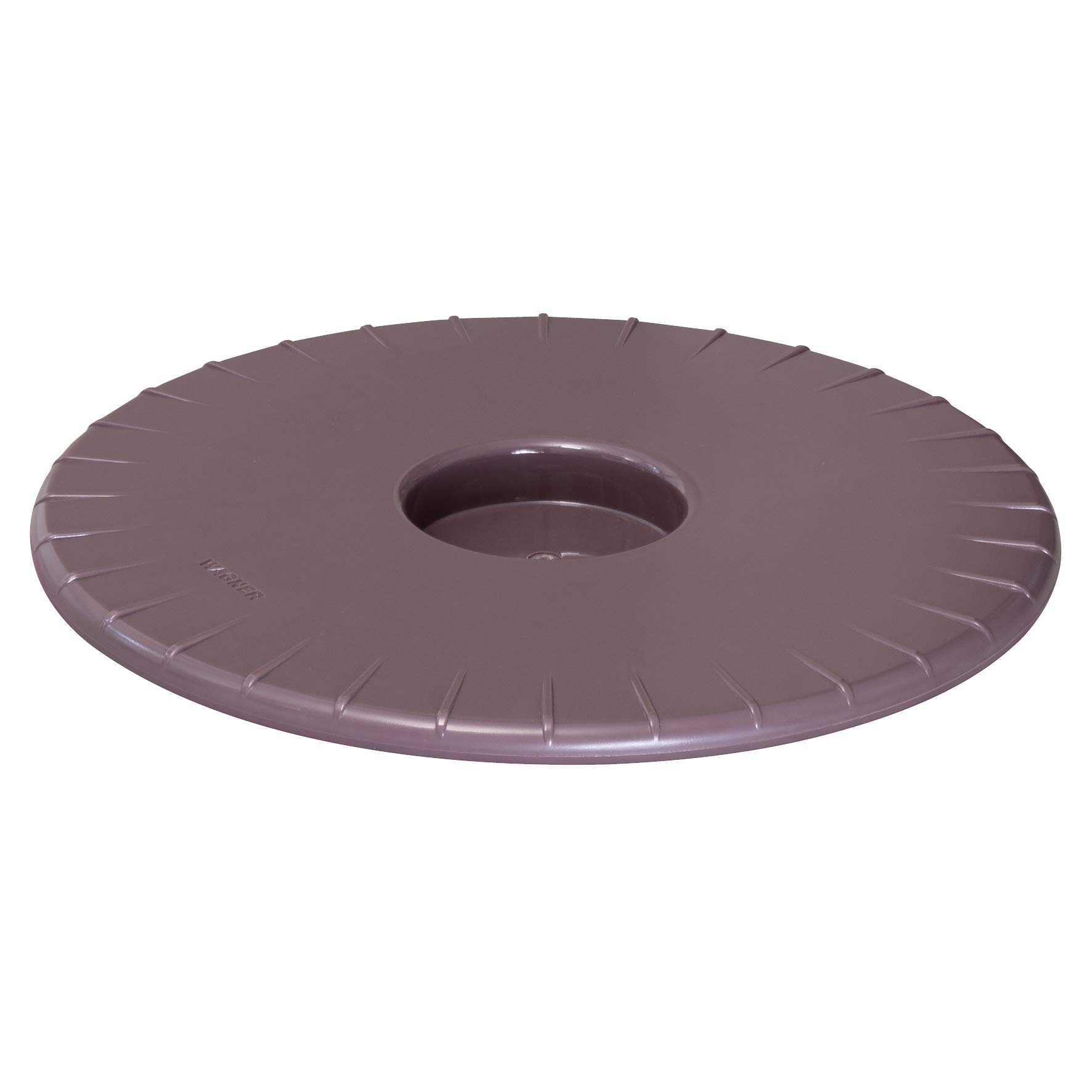 WAGNER Plant trolley ULTRAFLAT Ø 30 x 2,5 cm I Plant trolley for indoor use I Extra flat container trolley made of ABS synthetics, water-repellent, mauve I Load capacity 100 kg - 20044401