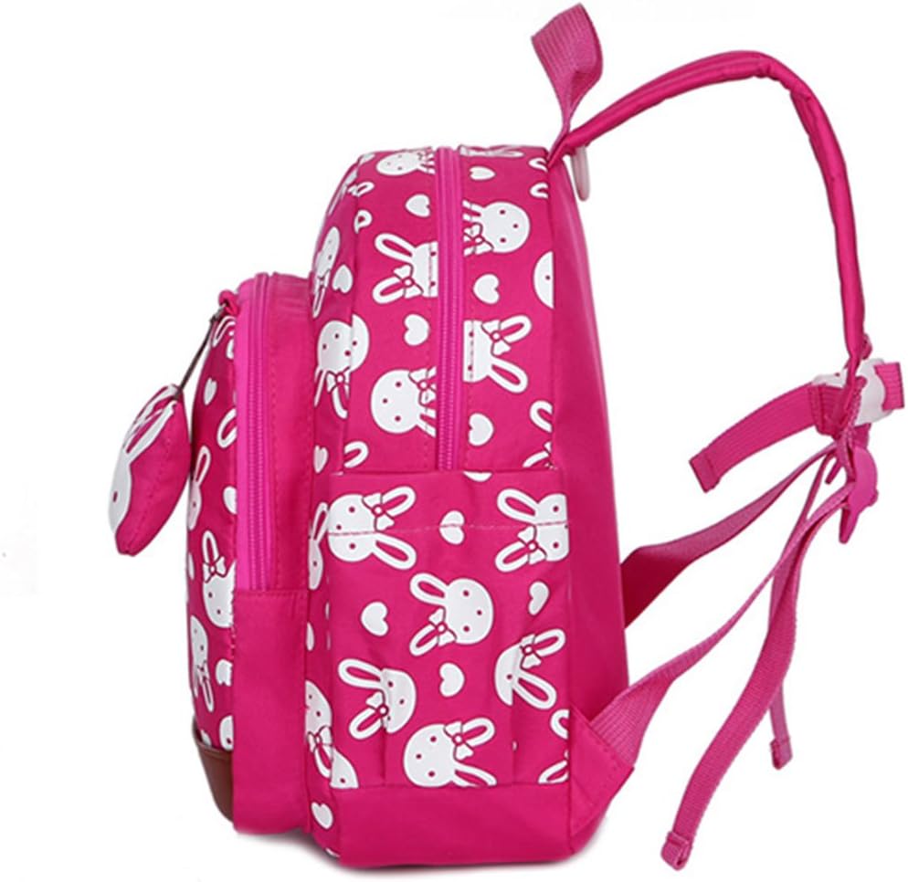 X-Labor Bear Children's Backpack with Chest Strap, Anti-Loss Safety Belt with Lead, 1-3 Years, Baby Backpack, Toddlers, Girls - Image 5