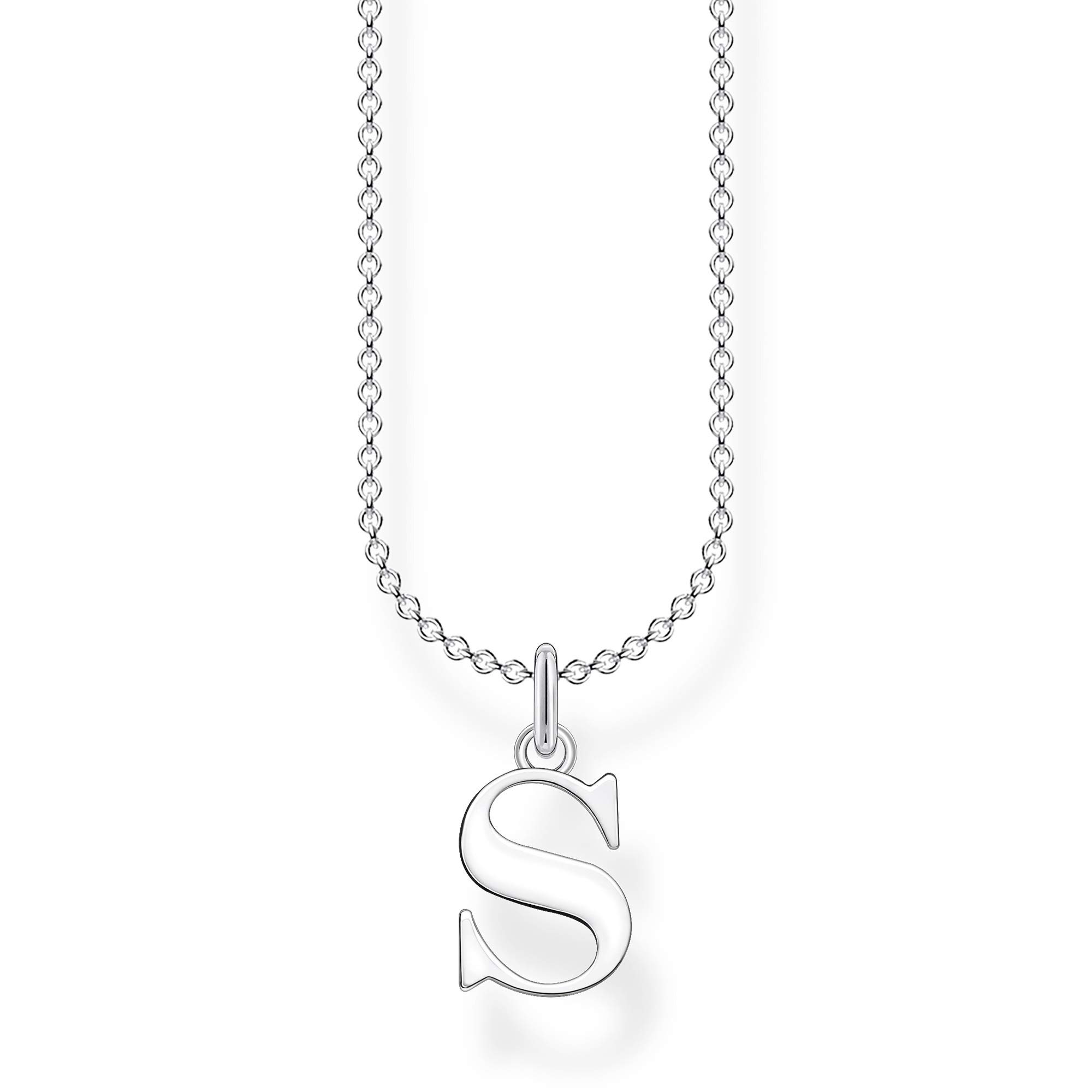 Thomas Sabo Women Necklace letter S 925 Sterling Silver KE2028-001-21 โ image 1