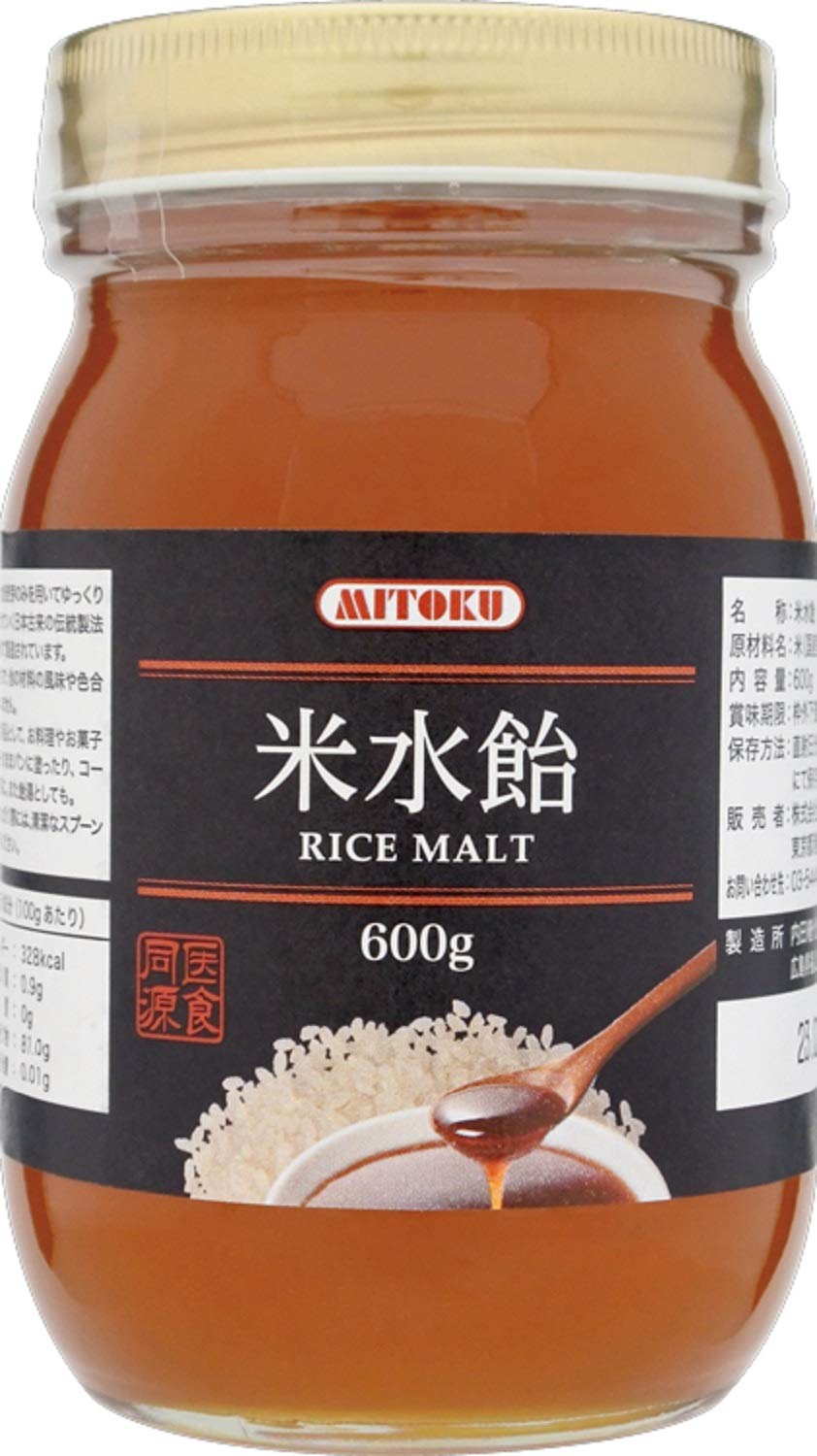 Mitoku rice syrup 600g Grocery & Gourmet Food