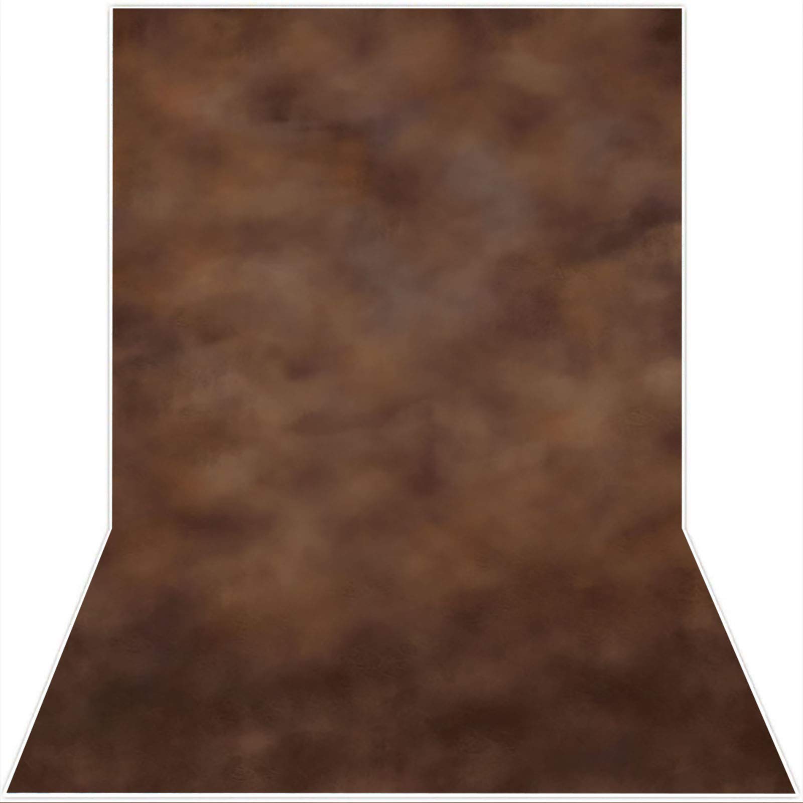 Avezano Abstract Textured Photo Background Retro Brown Photography Backdrops for Newborn Portrait Studio Props Vinyl Professional Photo Backdrop (5x7ft)
