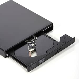 Lumsing – Unidad DVD Combo externa/grabadora de CD – USB2.0 Slim – Para