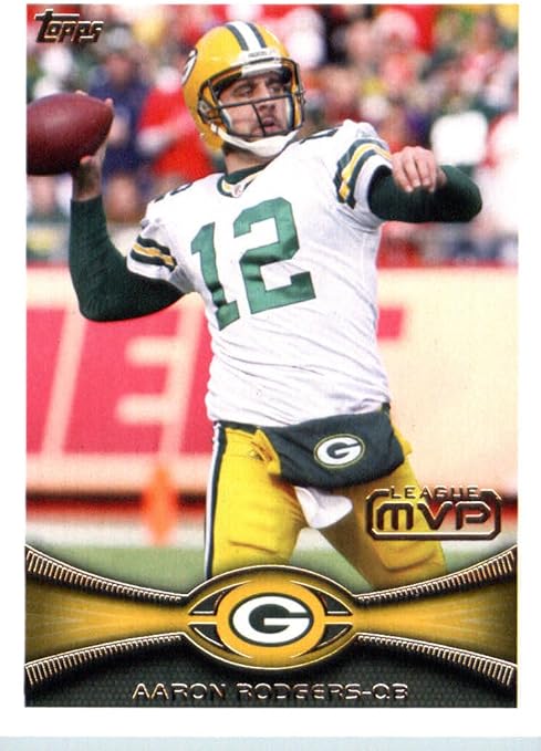 Amazon 2012 Topps Football Card 177 Aaron Rodgers Collectibles 