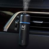 MYZI Car Air Freshener Diffuser, Waterless Diffuser Car Essential Oil Diffuser with 6 Refill Scents, Car Diffuser Air Freshener Car Fragrance Diffuser