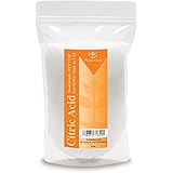 Citric Acid Powder 8 oz. 100% Pure Food Grade, Kosher, Non-GMO, for Cooking, Baking, Cleaning, Bath Bomb and Soap Making.