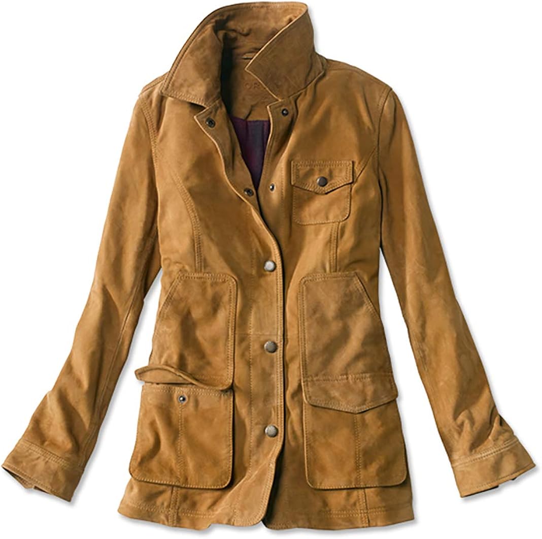 Orvis Women's Highland Hills Suede Ranch Jacket at  Women's Coats Shop