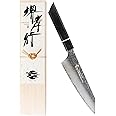 Sakai Takayuki 【The knife brand favored by Japanese chefs】 Senkoku Damascus Chef Knife Santoku Knife Japanese Knife 6.5 inch