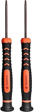 Ogodeal Lot De 2 T8h Tournevis Torx T8 Tr8 Ps4 Pour Reparation De Manette Xbox 360 Filaire Et Sans Fil Ps3 Ps3 Slim Ps4 Disque Dur Macbook Et Mac Mini Amazon Fr High Tech