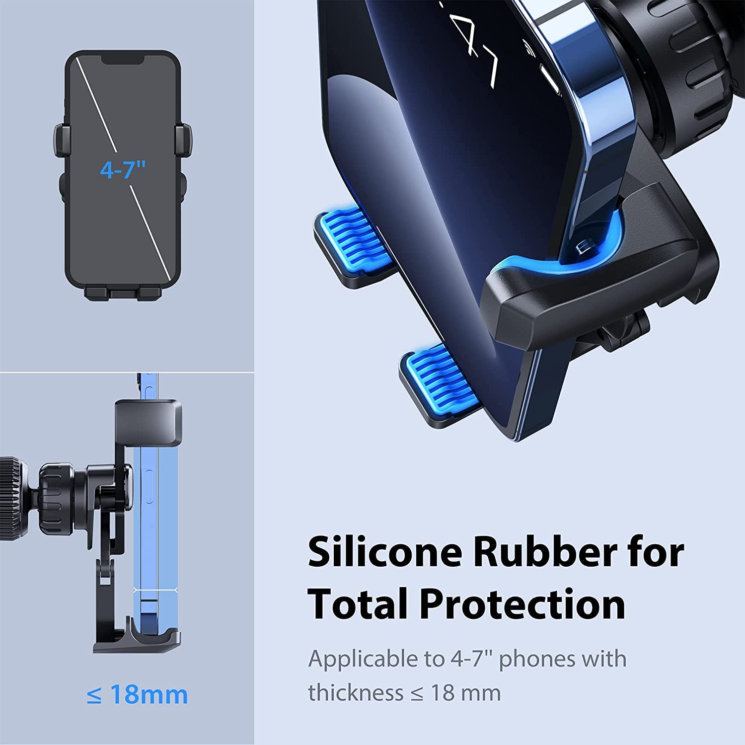 Phone Mount for Car Phone Holder Gravity Phone Holder Car Mount for iPhone Air Vent Clip Cell Phone Holder Mount Cradle Fit Smartphone