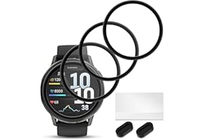 4 Pack Screen Protector for Garmin Venu 4 41mm (2025), PMMA Material, Anti-Scratch, High Sensitive, 3D Curved Edge HD Ultra S