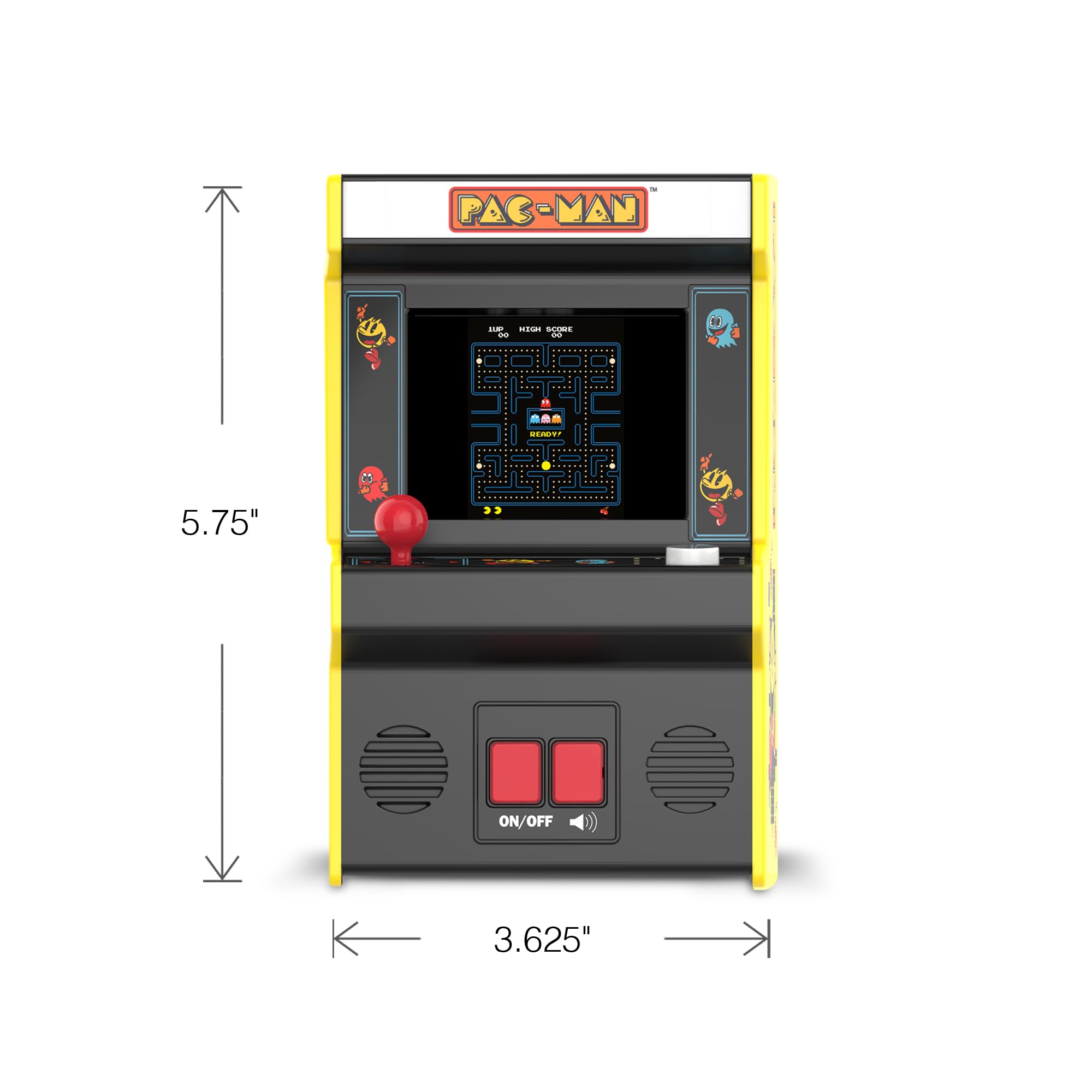 Arcade Classics - Retro Mini Arcade Game, Full Color Screen, Classic Handheld Electronic Game Console, 90s Toy, Great Gift for Kids 8+, Pac-Man