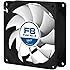 ARCTIC F8 PWM Rev. 2 Fluid Dynamic Bearing Case Fan, 80mm PWM Speed Control, 31CFM at 22.5dBA