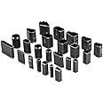 Dream_light Leather Craft DIY Tool, 24 Shape Style Hole Hollow Cutter Punch Set Kit Leather Craft DIY Tool for Handmade Leather Cellphone Case, With Storage Case