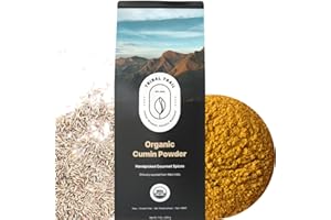 Tribal Trail Organic Ground Cumin Powder | 7.05 oz | USDA Organic & Non-GMO | Ethically Sourced Spices from West India | Recyclable Kraft Bags | Best for Cooking, Seasoning & Spice Blends