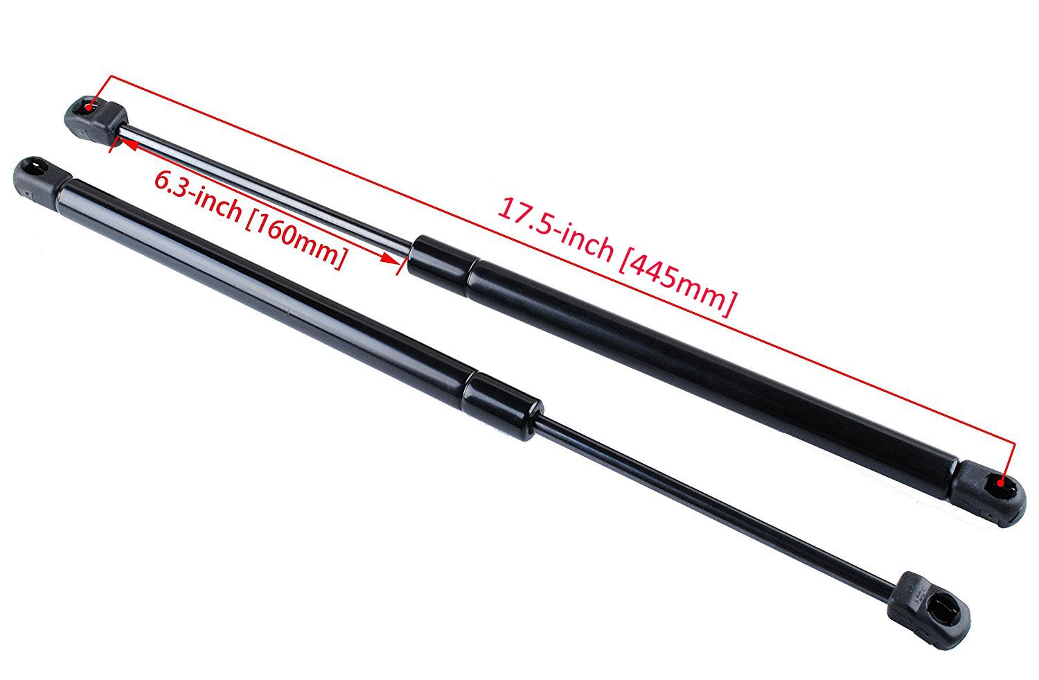 Wadoy C1602622 Camper Shell Struts Rear Window Gas Spring Lift