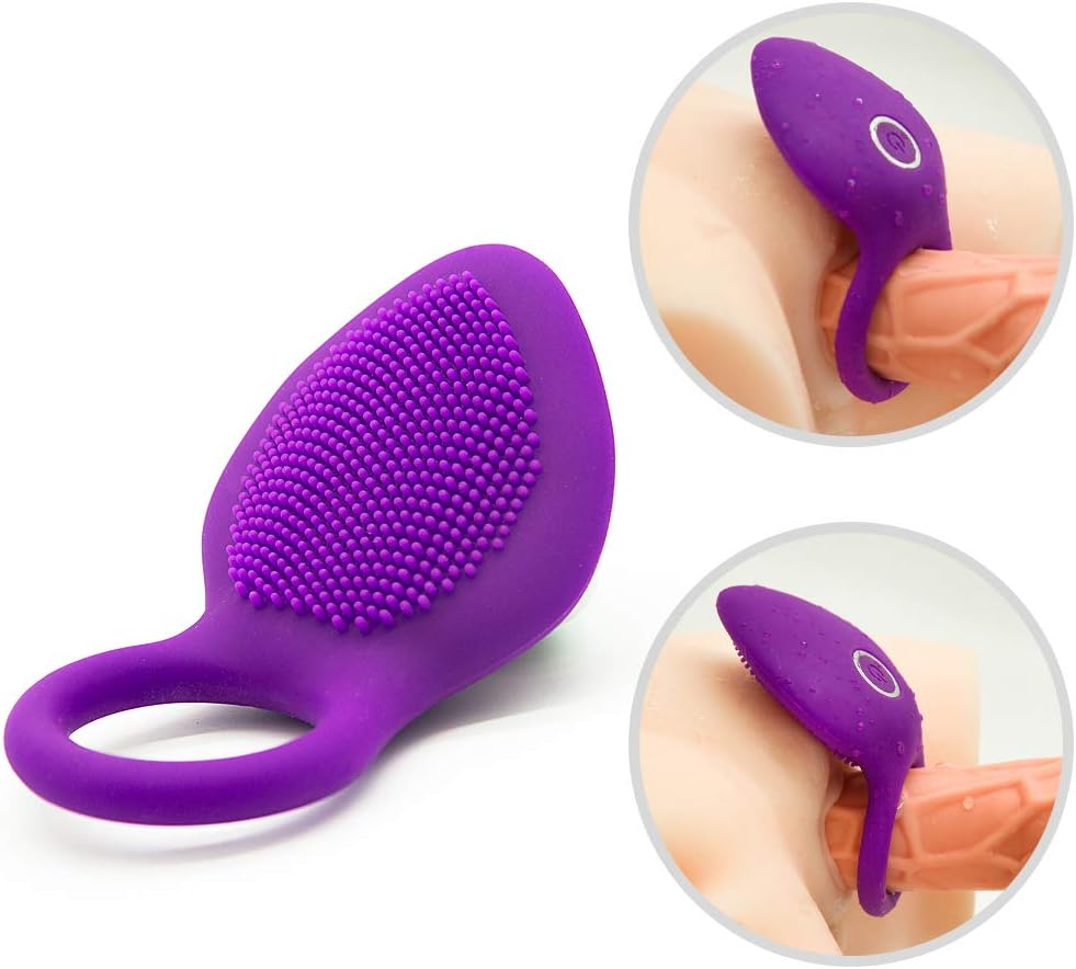 Vibranting Delay Rings for Couples,Male Pennis Ring Powerful Viberation Sexy Toystory for Adult Women and Men Bed Flirting Peasure,Tshirt