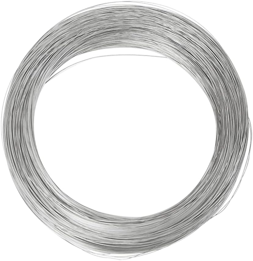 MBLUE 10M Stainless Steel Spring Wire Rope 1MM Full Hard Wire for DIY Crafts