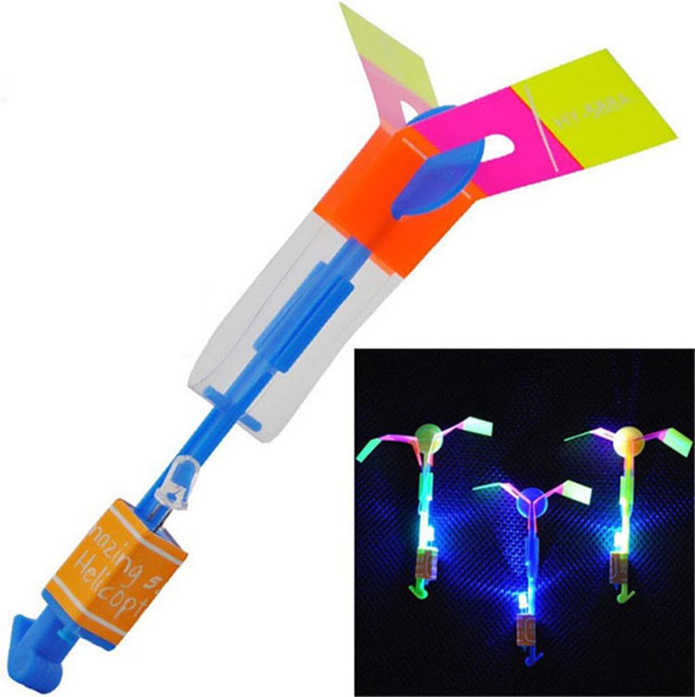 arrow helicopter fairy flying toy with led