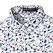 Mada Mens Slim Fit Shirts Checkered Long Sleeve Shirt