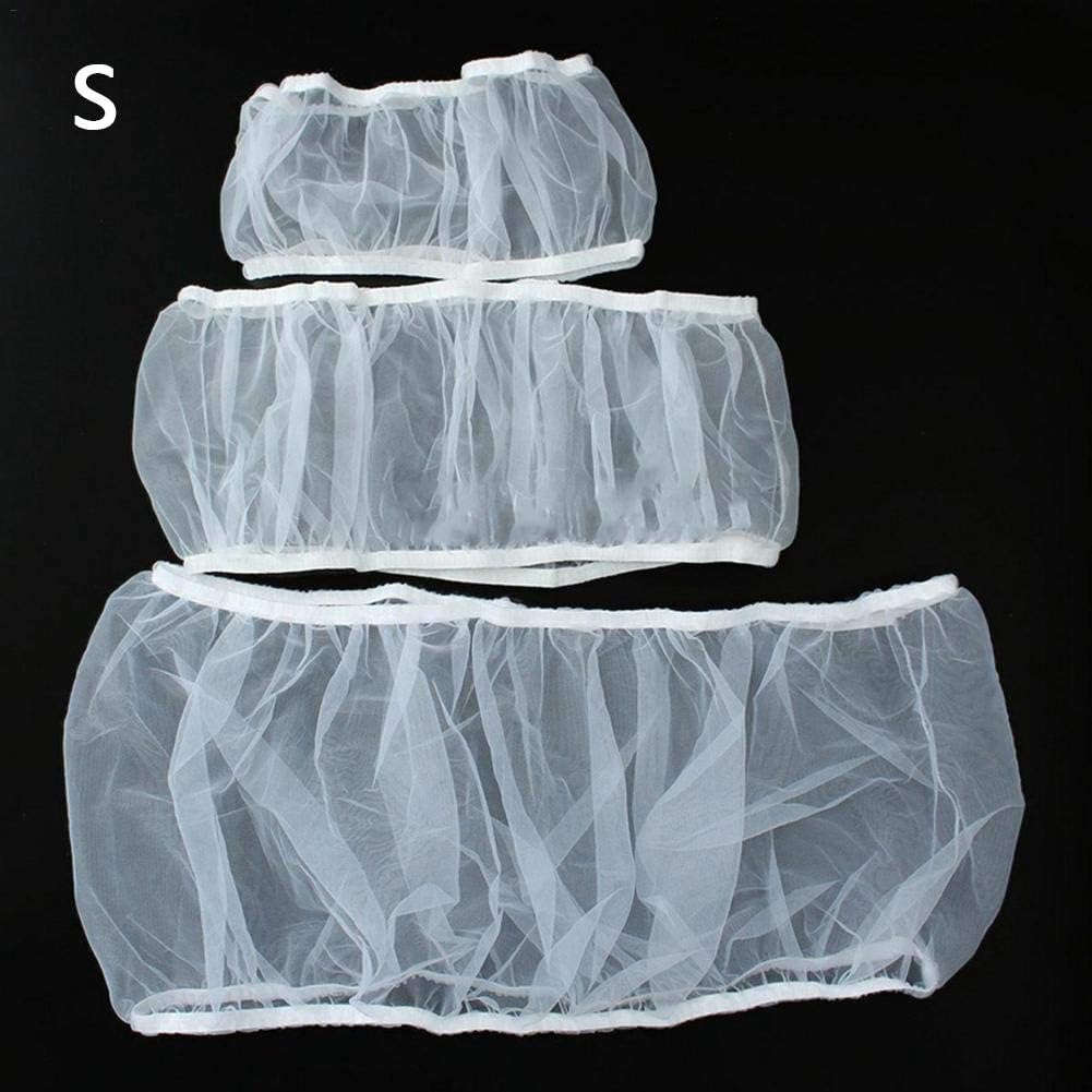 Bird Cage Net cover, Ventilated Nylon Bird Cage Skirt Shell Seed Catcher Guard Mesh Net Cover Traps Cage