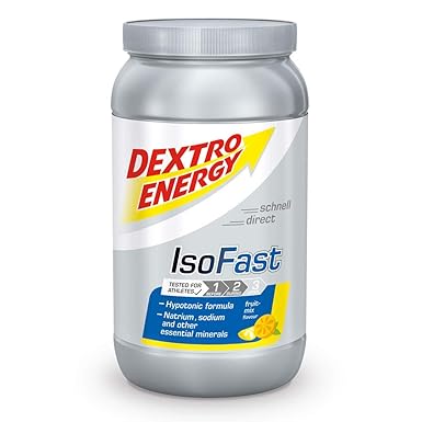 Ausdauer Getränke Pulver Fruit Mix | Iso Fast Dextro Energy | 1120g Hypotonisches Getränke Pulver mit Elektrolyte | Dextro En