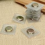 Raza 10 Sets Hidden Sew In Magnetic Snaps Clothing Magnet Fastener Buttons Sewing Accessories For Handbag Fasteners Clasps Buttons