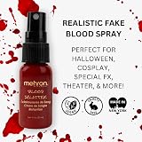 Mehron Makeup Blood Splatter 1 oz Spray Bottle - Realistic FX view 4
