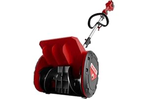 Cordless Brushless Electric Snow Blower Compatible with Milwaukee 18v Battery (Tool ONLY), 36V Dual Battery Powered Shovel, 2