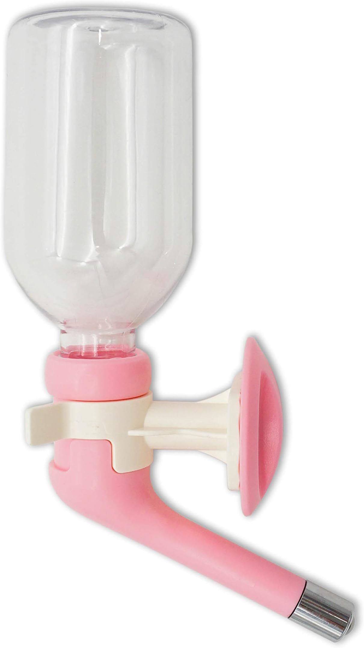Heydou Pet Round Water Feeder Bottle Nozzle No Drip Reusing Safe Drinking Dispenser for Dog,Cat,Rabbit Samll Animal 11.2 oz/330 mL,13 mm